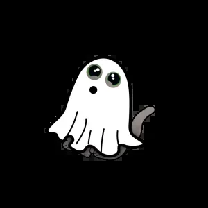 Spöke – halloweendekoration